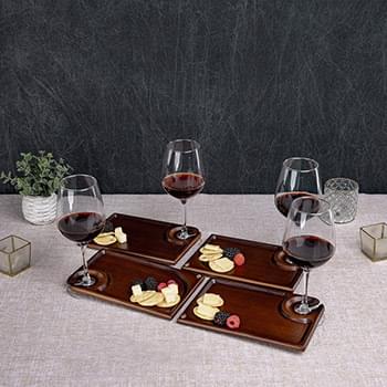 Rectangle Wine Appetizer Plates