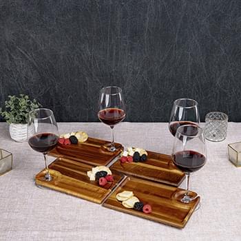 Rectangle Wine Appetizer Plates